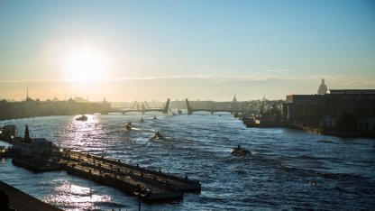 Репетиция военно-морского парада
