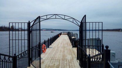 Причал в крепости Орешек