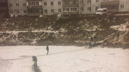 понтонный мост в Шлиссельбурге