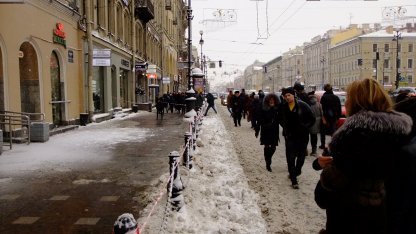 Снег в Спб