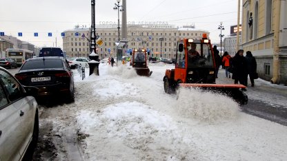 Снег в Спб