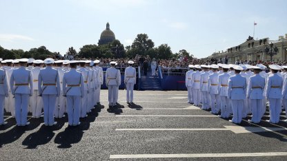 генеральная репетиция парада ВМФ 