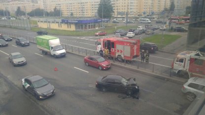 Авария на Приморском проспекте