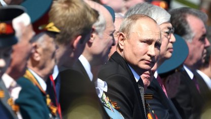 Путин на параде Победы 