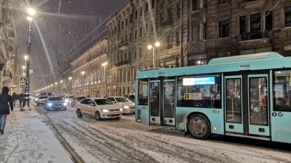 пробки в петербурге 