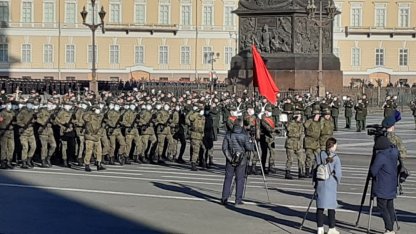 репетиция парада дворцовая
