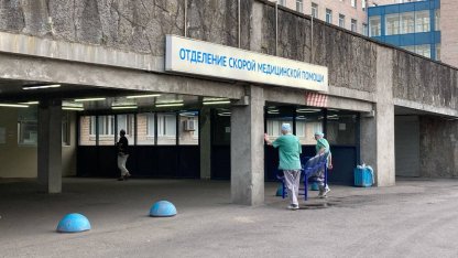 Пожар, эвакуация, Елизаветинская больница
