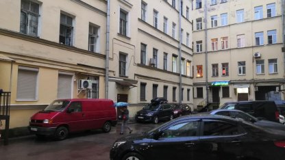 дождь в Петербурге 