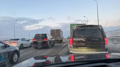 КАД пробки перекрытие пробка