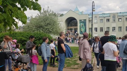 очереди в ленинградский зоопарк в день защиты детей