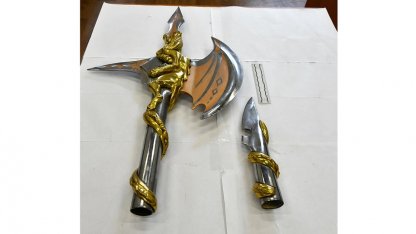 незаконный вывоз алебарды в Финляндию