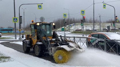 Снег уборка коммунальщики