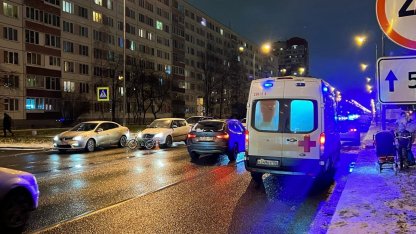 сбили велосипедистку