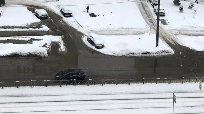 потом на севере Петербурга