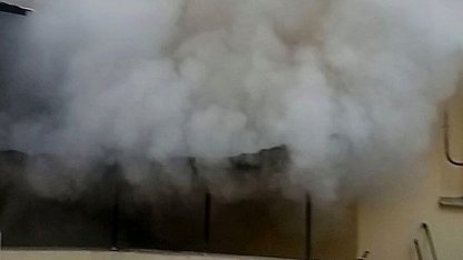 Пожар в сауне