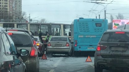 авария с автобусом