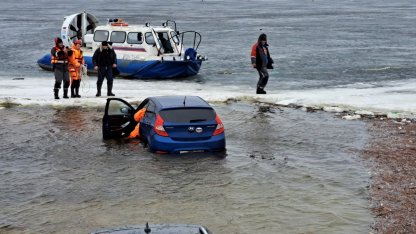 Тонущие авто