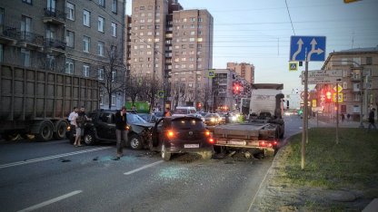 Массовое дтп