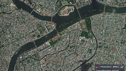 парад вмф из космоса