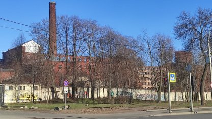 Комплекс исторических зданий после пожара