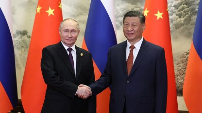Путин, Цзиньпин, Китай