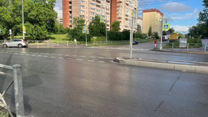 Откачали воду с проспекта Стачек