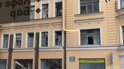Обрушение в доме на Петроградской