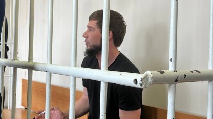 Обвиняемый в убийстве Ганжиев