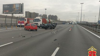массовая авария на кад