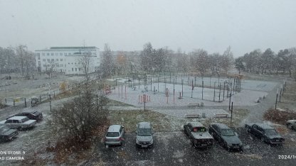 снег приозерск