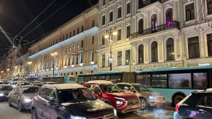 Затор на дороге