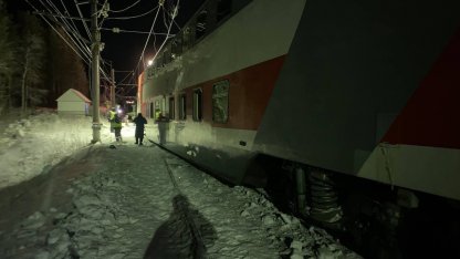 Столкновение поездов
