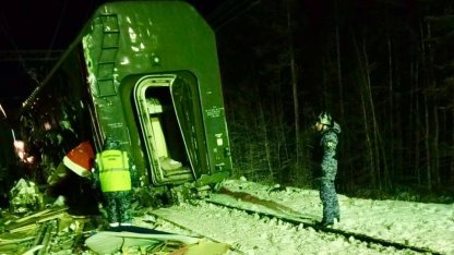 ДТП с поездом из Мурманска