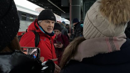 Поезд Мурманск-Петербург