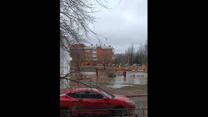 Прорыв трубы
