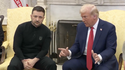 Дональд Трамп и Владимир Зеленский
