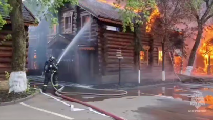пожар в бане