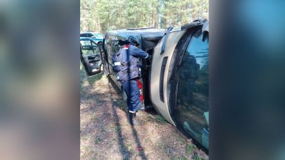ДТП с УАЗ в Ленобласти