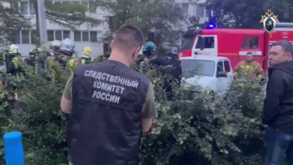 В жилом доме прогремел взрыв