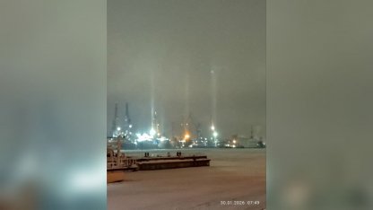 световые столбы