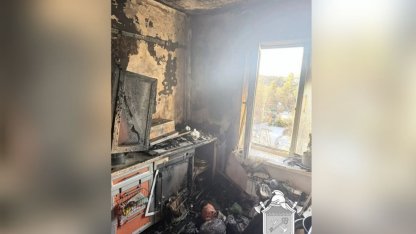 горела пятиэтажка