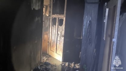 Пожар на Большой Зелениной