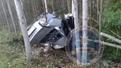 Водитель съехал в кювет и погиб