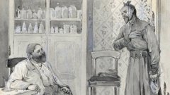 иллюстрация к рассказу Чехова Хирургия