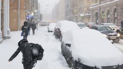 зима улица