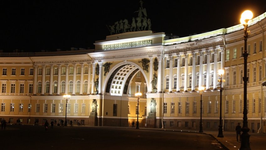 Новогодняя Ночь На Дворцовой Площади