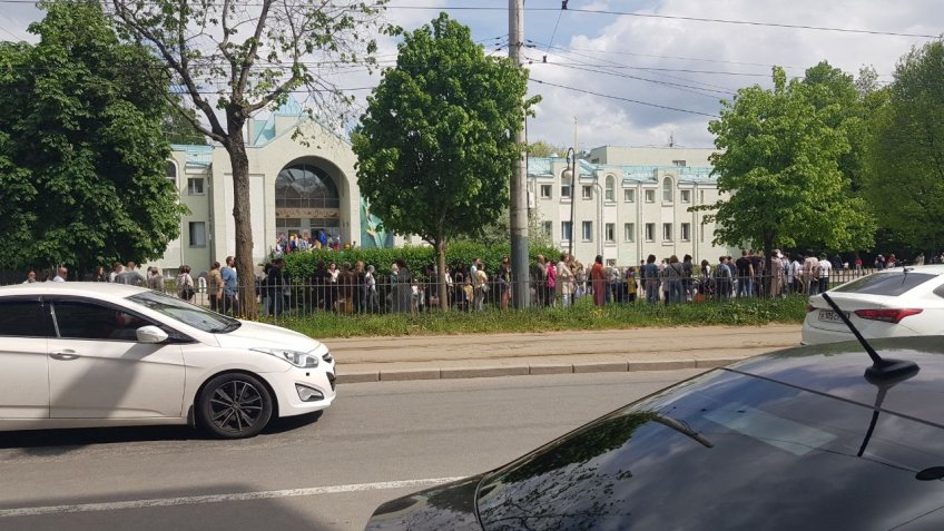 очереди в ленинградский зоопарк в день защиты детей