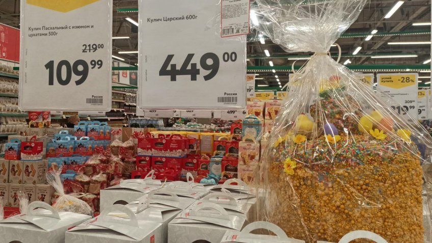 продукты на Пасху