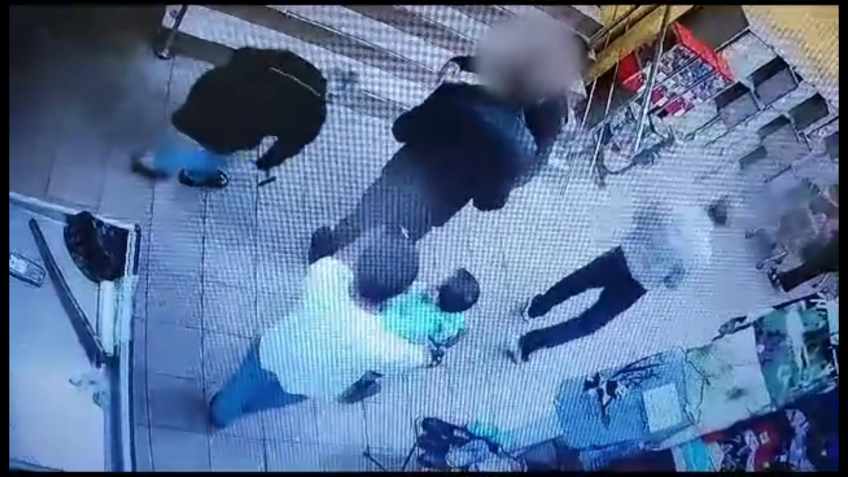 дебош в магазине