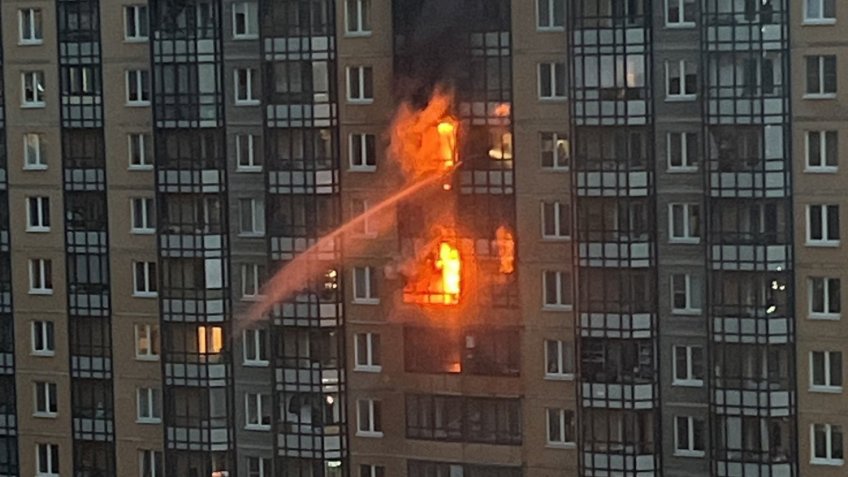 пожар на абрамова
